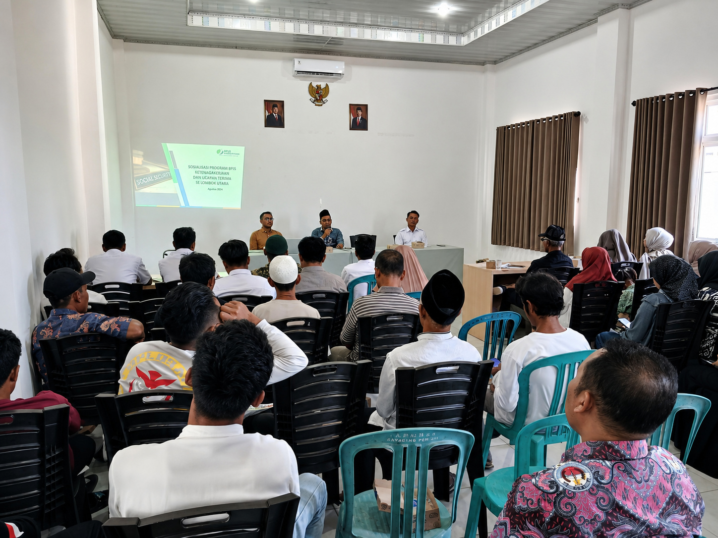 Pemdes Dangiang Gelar Sosialisasi Program BPJS Ketenagakerjaan