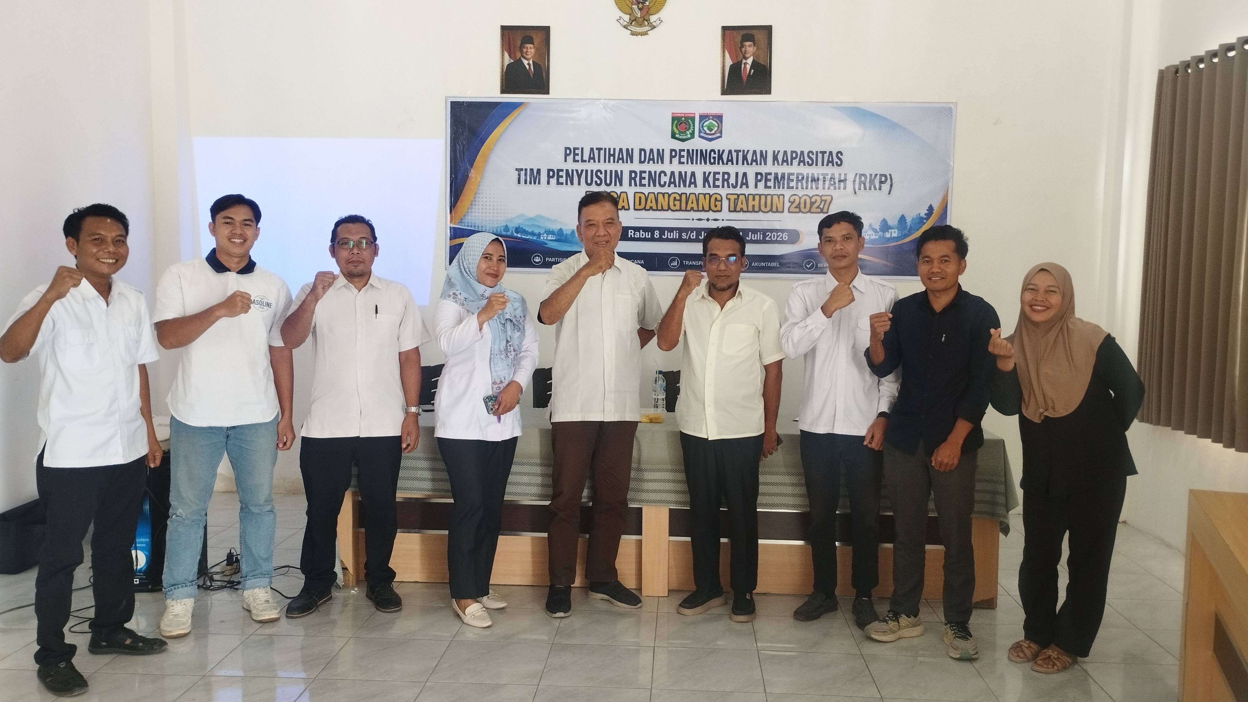 Pelatihan Tim Penyusunan RKP Desa Dangiang: Wujudkan Perencanaan Pembangunan Yang Partisipatif