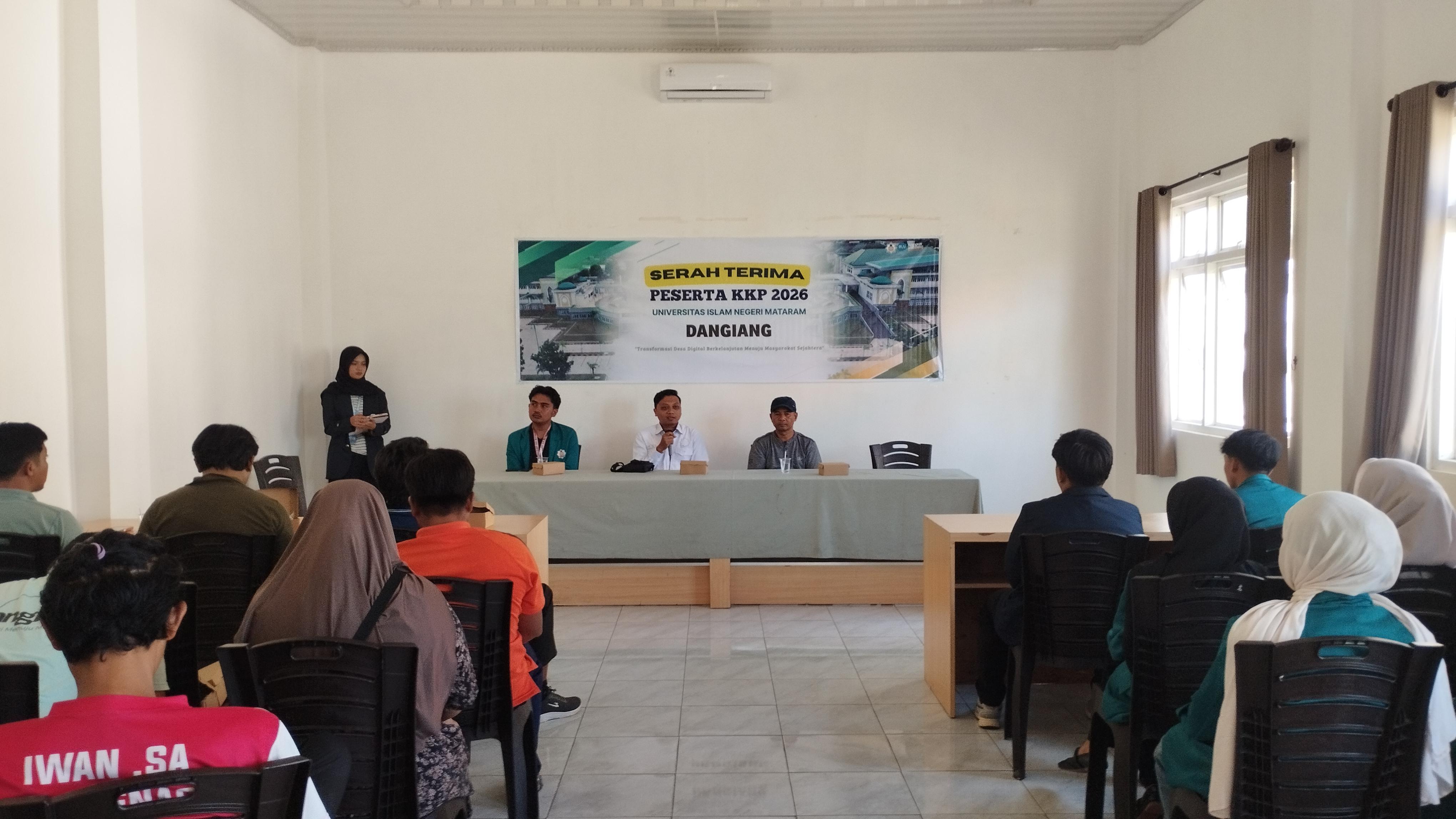 Penerimaan Mahasiswa KKP UIN Mataram di Desa Dangiang